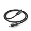 Кабель USB XO NB-Q312B 240W Type-C to Type-C 2м black