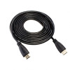Кабель WALKER WHD-77 HDMI to HDMI 3м black