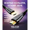 Кабель WALKER WHD-77 HDMI to HDMI 3м black