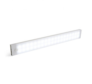 LED лампа на магнітах 9000К (30см) біле світло з датчиком руху