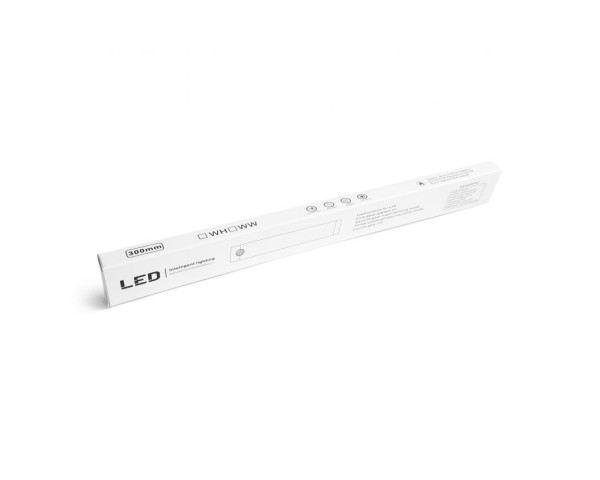 LED лампа на магнитах 9000К (30см) белый свет с датчиком движения