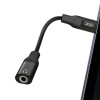 Аудіо-перехідник XO NB181A Lightning to 3.5мм black