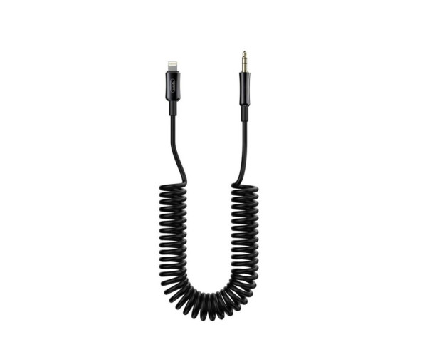 Аудіо-перехідник XO NB-R255A Lightning to 3.5мм black