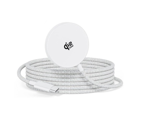Бездротовий ЗП XO JH025 Qi2.2 25W Type-C 1.2m white