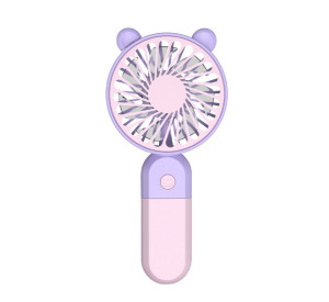 Портативный вентилятор Y-19 400mAh pink/violet