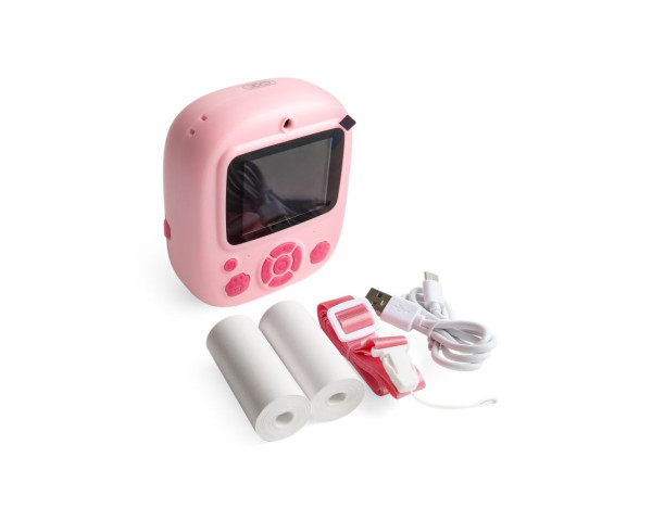 Дитяча камера XO XJ04 з функцією друку pink