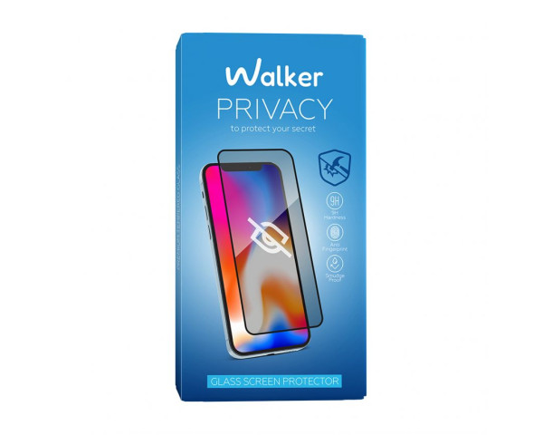 Захисне скло WALKER Privacy для Apple iPhone 18 Pro black