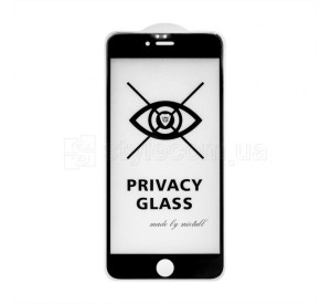 Захисне скло Privacy для Apple iPhone 6 Plus, 6s Plus black