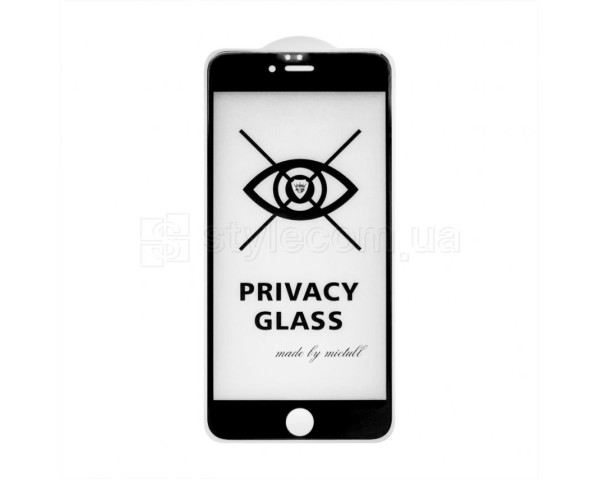 Захисне скло Privacy для Apple iPhone 6 Plus, 6s Plus black