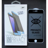 Захисне скло Privacy для Apple iPhone 7, 8, SE 2020, SE 2022 black