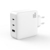 Сетевое зарядное устройство (адаптер) XO CE14 2*PD_100W / QC_18W GaN-Technology white
