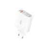 Сетевое зарядное устройство (адаптер) XO L100 4USB / QC3.0 / 3USB_2.4A + Data Cable USB to Lightning white