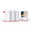 Сетевое зарядное устройство (адаптер) XO L100 4USB / QC3.0 / 3USB_2.4A + Data Cable USB to Lightning white