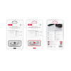 Сетевое зарядное устройство (адаптер) XO L159 1USB / QC3.0 / 18W + Data Cable USB to Type-C white