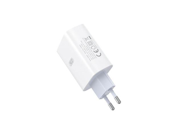 МЗП XO L164 адаптер USB-A_120W + Type-C white