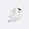 Сетевое зарядное устройство (адаптер) XO L97 PD / QC3.0 / 2.4A Max + Data Cable USB to Micro white