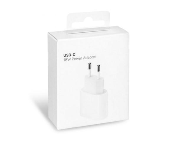 Сетевое зарядное устройство (адаптер) для Apple iРhone A1692 PD / 18W / 3100mAh white High Quality carton box