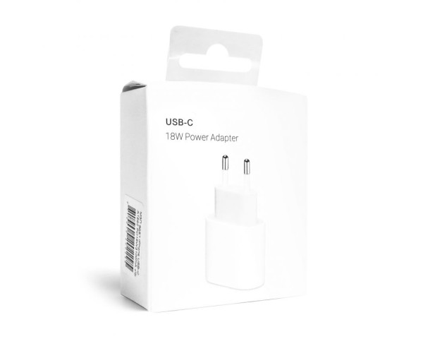 Сетевое зарядное устройство (адаптер) для Apple iРhone A1692 PD / 18W / 3100mAh white High Quality carton box