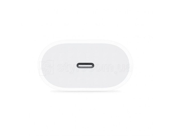 Сетевое зарядное устройство (адаптер) для Apple iРhone A2347 PD / 20W white High Quality carton box logo