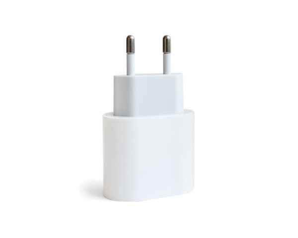 Сетевое зарядное устройство (адаптер) для Apple iРhone A2347 PD / 25W white High Quality carton box logo