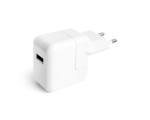 Мережевий зарядний пристрій (адаптер) для Apple iPad 1USB / 2.1A / 10W white High Quality