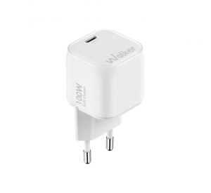 Сетевое зарядное устройство (адаптер) WALKER WH-83 100W GaN white
