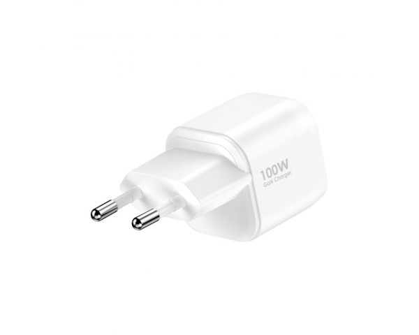 Сетевое зарядное устройство (адаптер) WALKER WH-83 100W GaN white