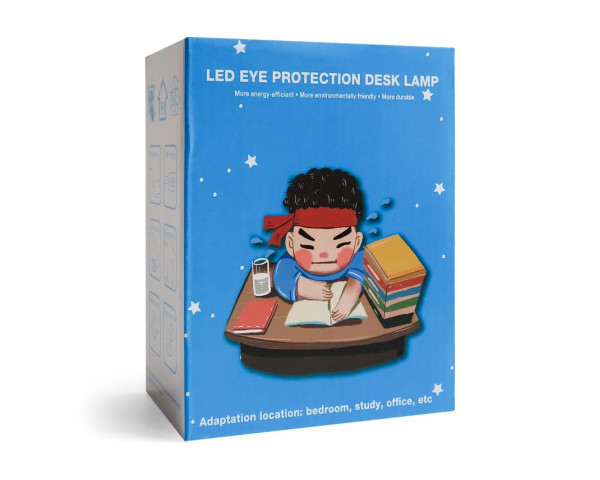 Настольная LED лампа T07 400mAh 6000K white/blue
