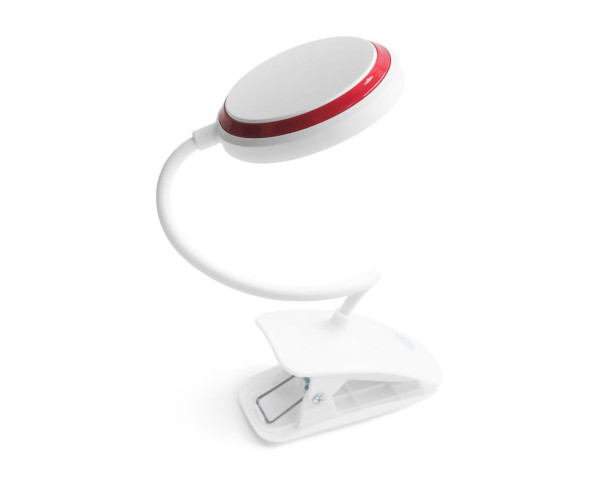 Настільна LED лампа T07 400mAh 6000K white/red