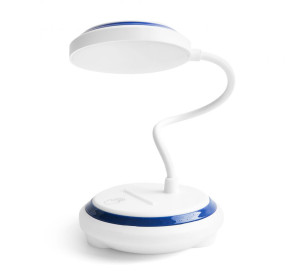 Настільна LED лампа T08 400mAh 6000K white/blue
