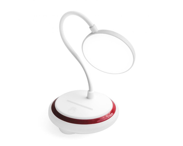 Настільна LED лампа T08 400mAh 6000K white/red
