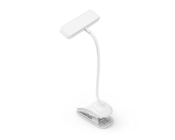 Настільна лампа-прищіпка XO OZ06 800 mAh white