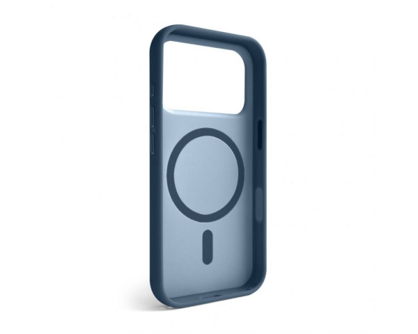 Чехол Soft Matte с MagSafe для Apple iPhone 18 Pro dark blue