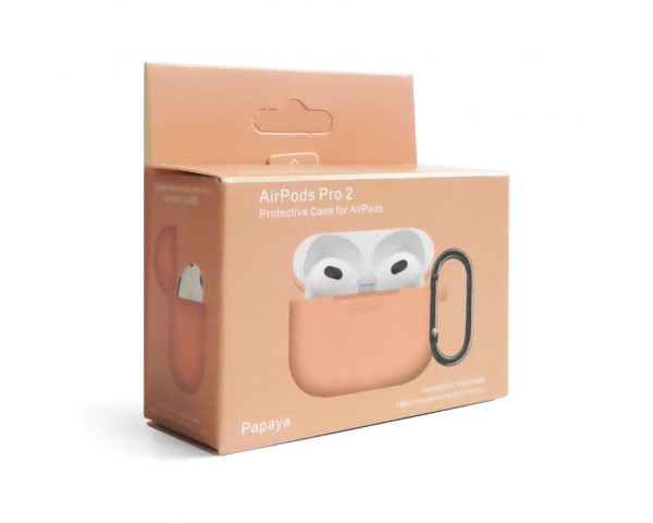 Чохол для AirPods Pro 2 Slim papaya (04)