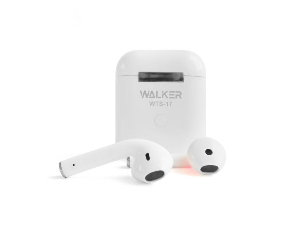Навушники Bluetooth WALKER WTS-17 white