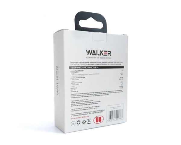 Навушники Bluetooth WALKER WTS-17 white