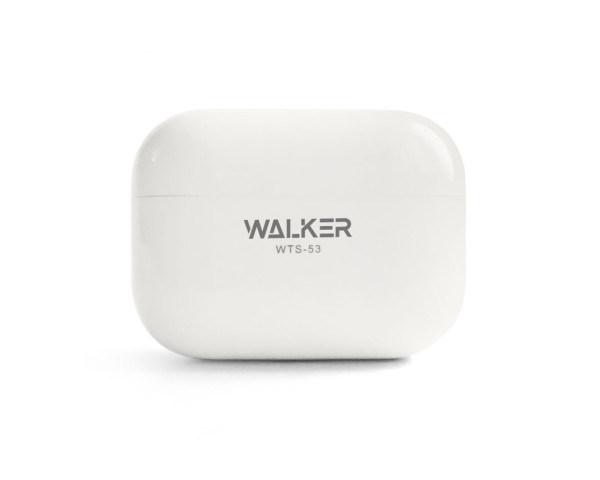 Навушники Bluetooth WALKER WTS-53 white/silver