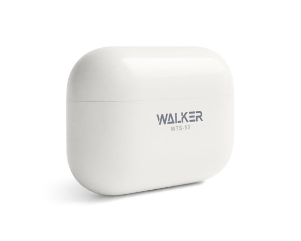 Навушники Bluetooth WALKER WTS-53 white/silver