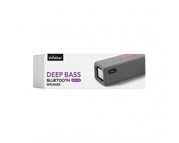 Портативна колонка WALKER WSP-130 grey