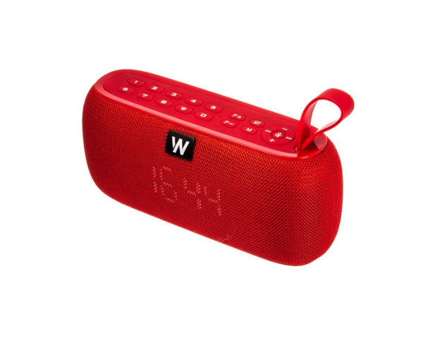 Портативная колонка WALKER WSP-150 red