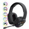 Ігрові навушники Bluetooth WALKER WBT-79 black