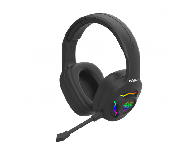 Ігрові навушники Bluetooth WALKER WBT-79 black