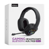 Ігрові навушники Bluetooth WALKER WBT-79 black