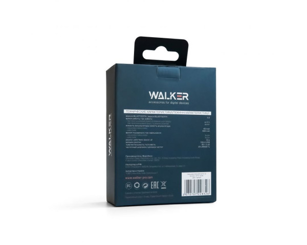 Навушники Bluetooth WALKER WTS-31 black
