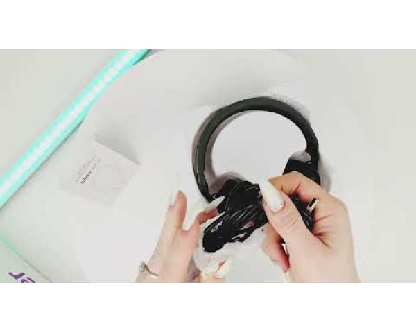 Ігрові навушники Bluetooth WALKER WBT-83 black